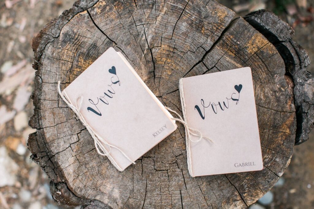 Wedding Vows On Stump