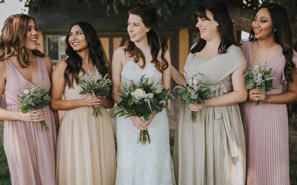 Bride & Bridesmaids